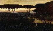 George Inness Pines and Olives at Albano Germany oil painting artist